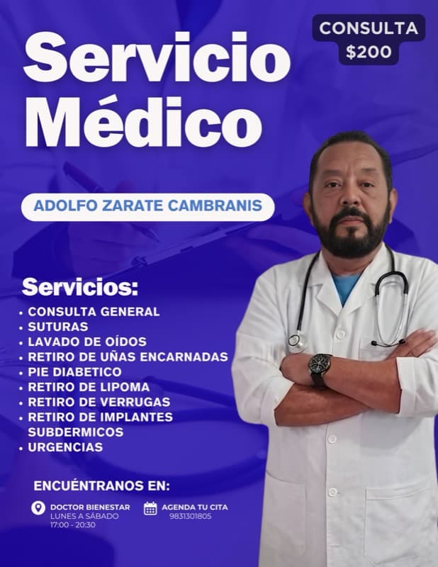 Dr. Adolfo Zárate Cambranis